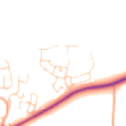 Daytime road noise heatmap for OX12 7FZ