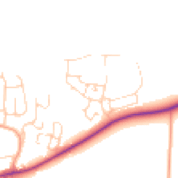Daytime road noise heatmap for OX12 7GA