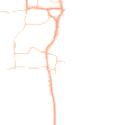 Daytime road noise heatmap for OX12 8LF