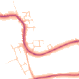 Daytime road noise heatmap for OX12 9FX