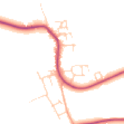 Daytime road noise heatmap for OX12 9SJ