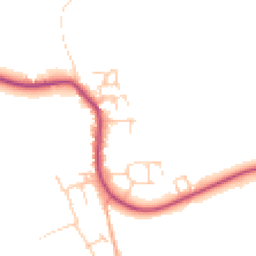 Daytime road noise heatmap for OX12 9SX