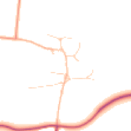 Daytime road noise heatmap for OX12 9UA