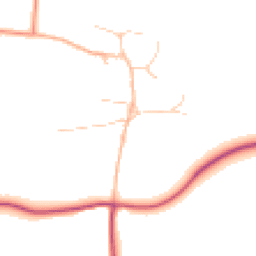 Daytime road noise heatmap for OX12 9UG
