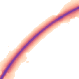 Night-time road noise heatmap for OX14 1SX