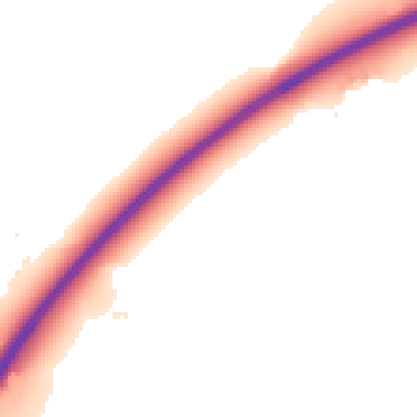 Night-time road noise heatmap for OX14 1TJ