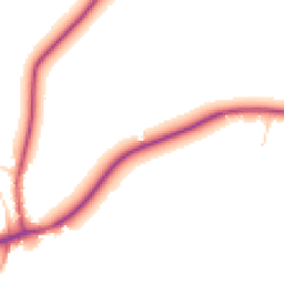 Daytime road noise heatmap for OX14 3DG