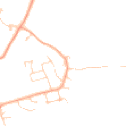 Daytime road noise heatmap for OX14 3GN