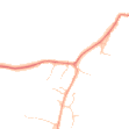 Daytime road noise heatmap for OX14 4AH