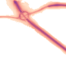 Night-time road noise heatmap for OX14 4DU