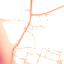 Daytime road noise heatmap for OX14 4EH