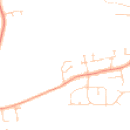 Daytime road noise heatmap for OX14 4FQ