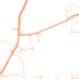 Daytime road noise heatmap for OX14 4FR