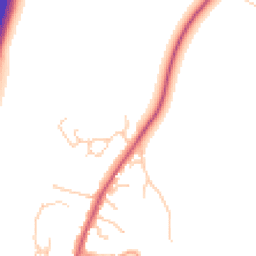 Daytime road noise heatmap for OX14 4FU