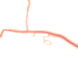 Daytime road noise heatmap for OX14 4FZ