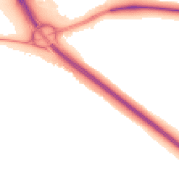 Night-time road noise heatmap for OX14 4LS