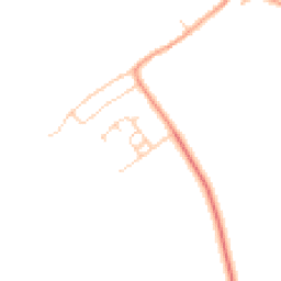 Daytime road noise heatmap for OX14 4PY