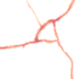 Night-time road noise heatmap for OX14 5AL