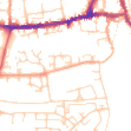 Daytime road noise heatmap for OX14 5RF