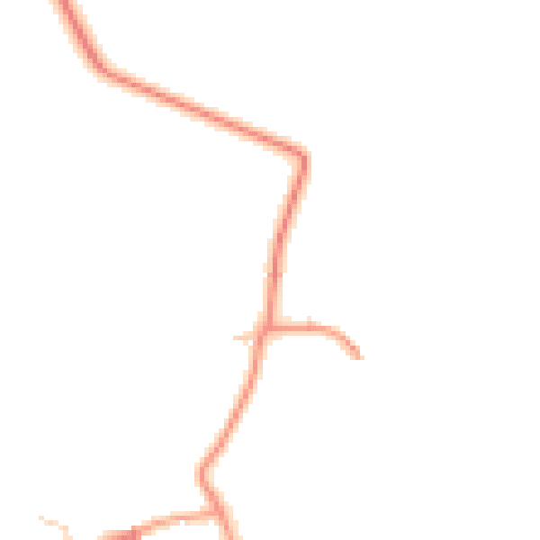 Daytime road noise heatmap for OX15 0PP