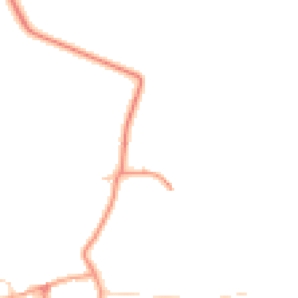 Daytime road noise heatmap for OX15 0PR
