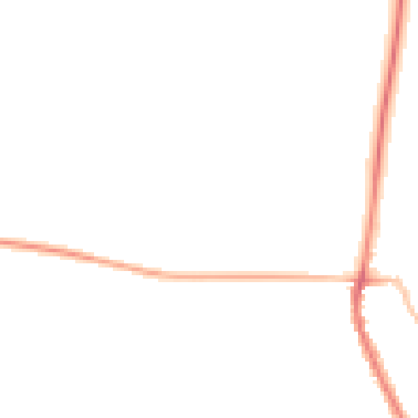 Night-time road noise heatmap for OX15 0QD