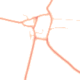 Daytime road noise heatmap for OX15 0RE