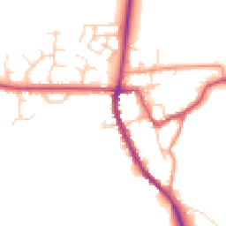 Daytime road noise heatmap for OX15 0SL