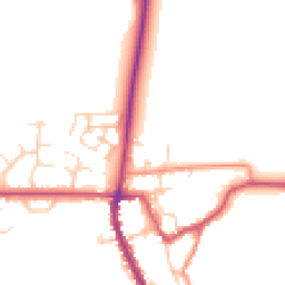 Daytime road noise heatmap for OX15 0TX