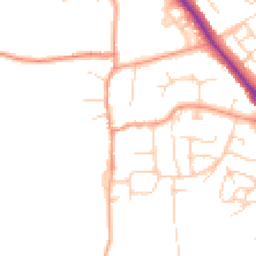 Daytime road noise heatmap for OX15 4DN