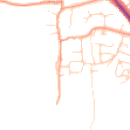 Daytime road noise heatmap for OX15 4DT