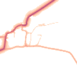 Daytime road noise heatmap for OX15 4JJ