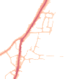 Daytime road noise heatmap for OX15 4NL