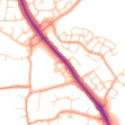 Daytime road noise heatmap for OX15 4QL