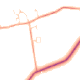 Daytime road noise heatmap for OX15 4RN