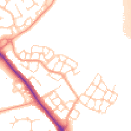 Daytime road noise heatmap for OX15 4SF