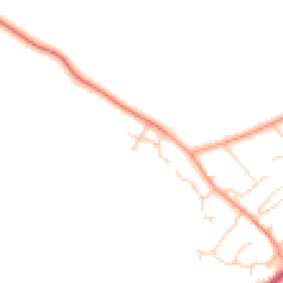 Daytime road noise heatmap for OX15 4ST