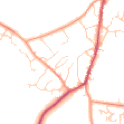 Daytime road noise heatmap for OX15 4TA