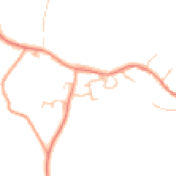 Daytime road noise heatmap for OX15 5AJ