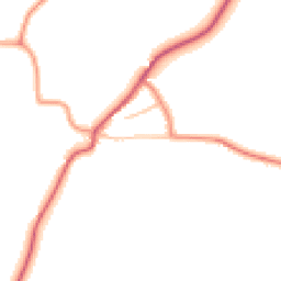 Daytime road noise heatmap for OX15 5DT