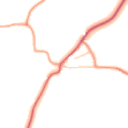 Daytime road noise heatmap for OX15 5EA