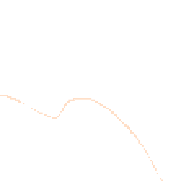 Night-time road noise heatmap for OX15 5TB