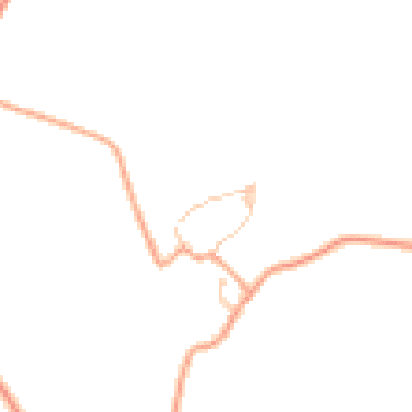 Daytime road noise heatmap for OX15 6LF