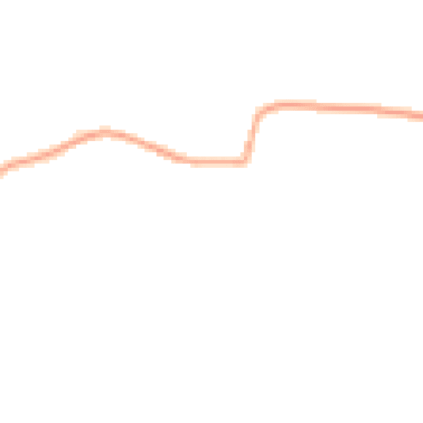 Night-time road noise heatmap for OX15 6QF