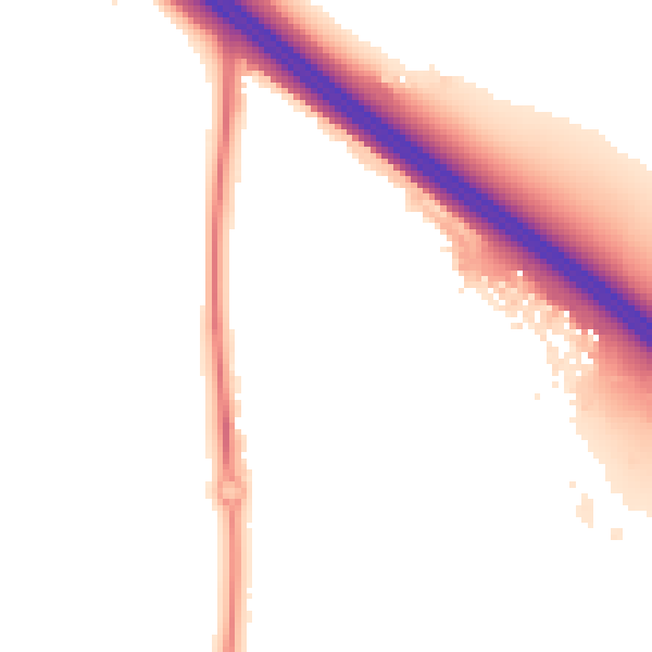 Night-time road noise heatmap for OX16 2DA