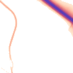 Night-time road noise heatmap for OX17 1BS