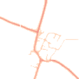 Daytime road noise heatmap for OX17 1NR
