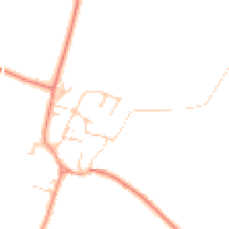 Daytime road noise heatmap for OX17 1NX