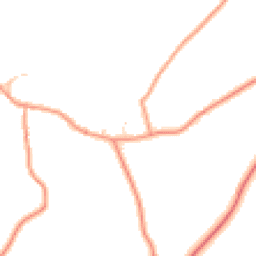 Daytime road noise heatmap for OX17 2AS