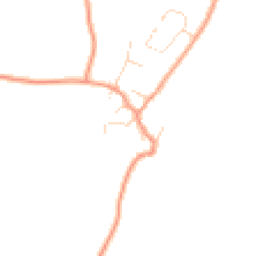 Daytime road noise heatmap for OX17 2DY